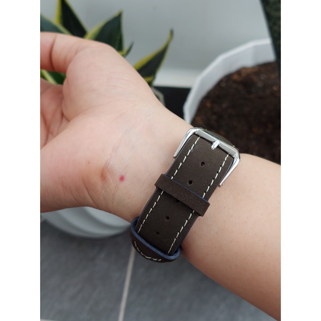 Đồng hồ nam Nixon mặt xanh chạy pin hàng Si