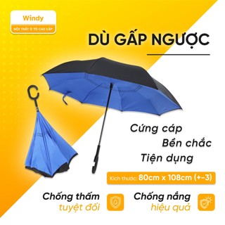 Ô Dù Gấp Ngược Chuyên Dùng Cho Ô Tô Thiết Kế Thông Minh