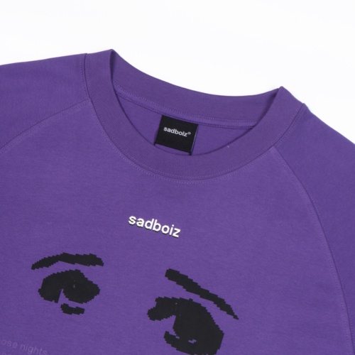 Áo thun SADBOIZ Watery Eyes Purple