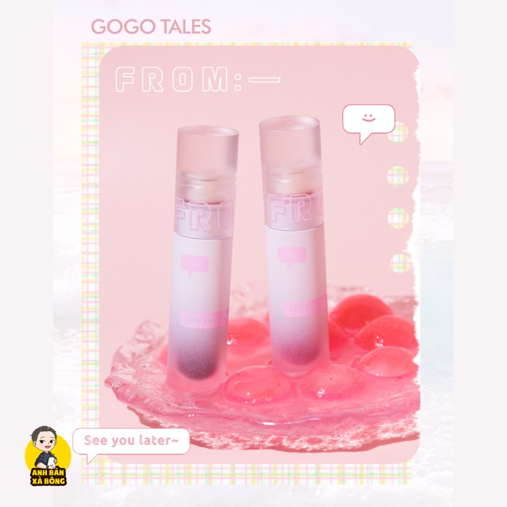 Son Tint Lì GOGO TALES Water-Sensing Bare Mist Lip Glaze GT286