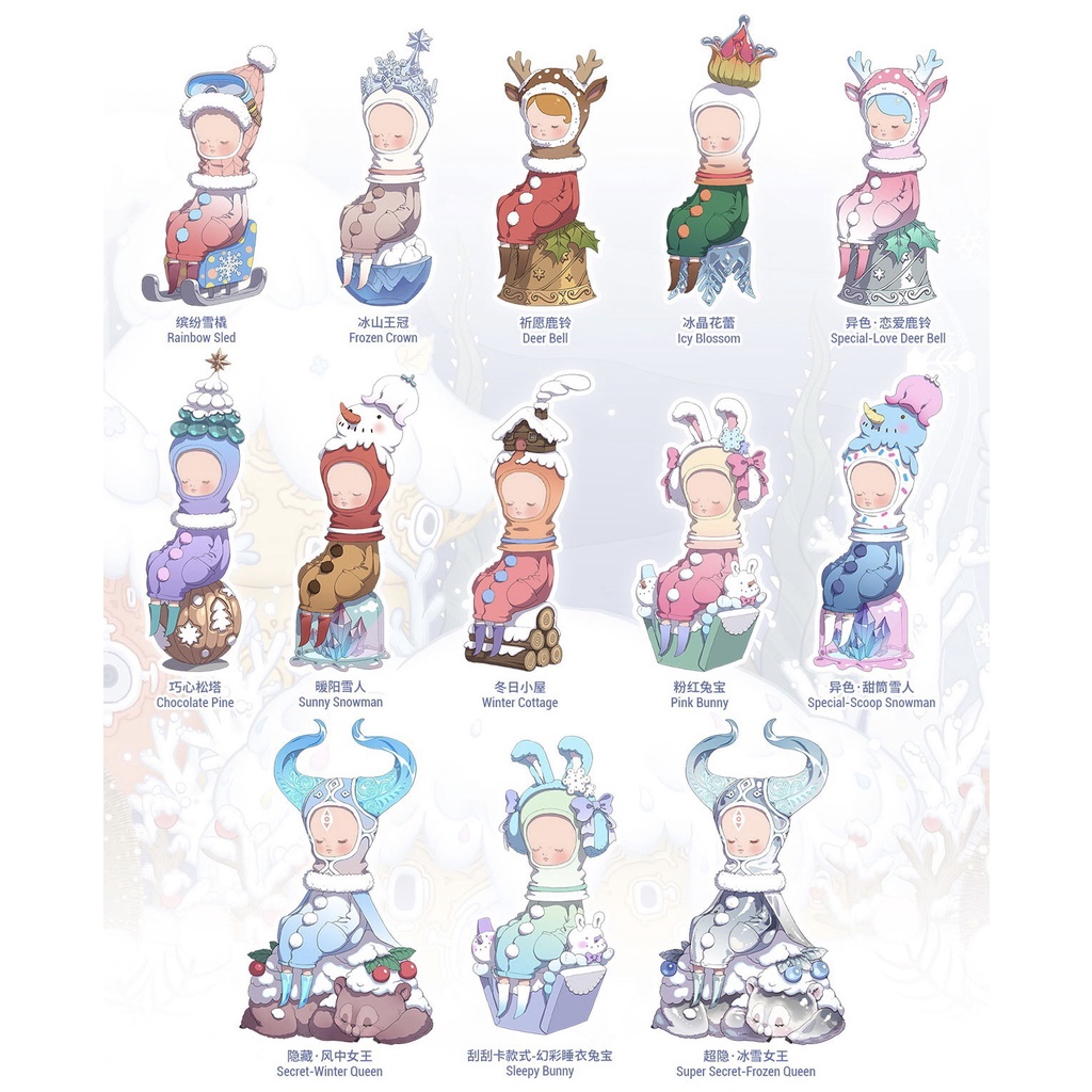 Mô Hình Búp Bê Gumon Mù Wonderland Dễ Thương Dùng Làm Quà Tặng Cho Bạn Bè