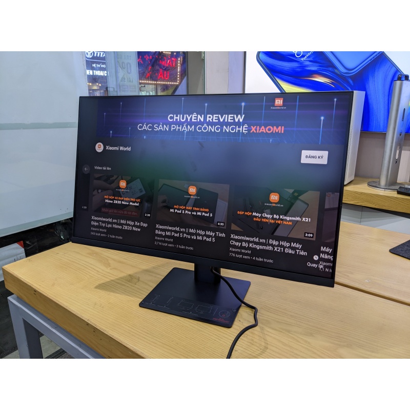 YeuXiaomi_ Màn hình máy tính Gaming Xiaomi 2K Monitor 27 Inch 165Hz 1ms HDR 400 Low Blue Light cổng USB 3.0