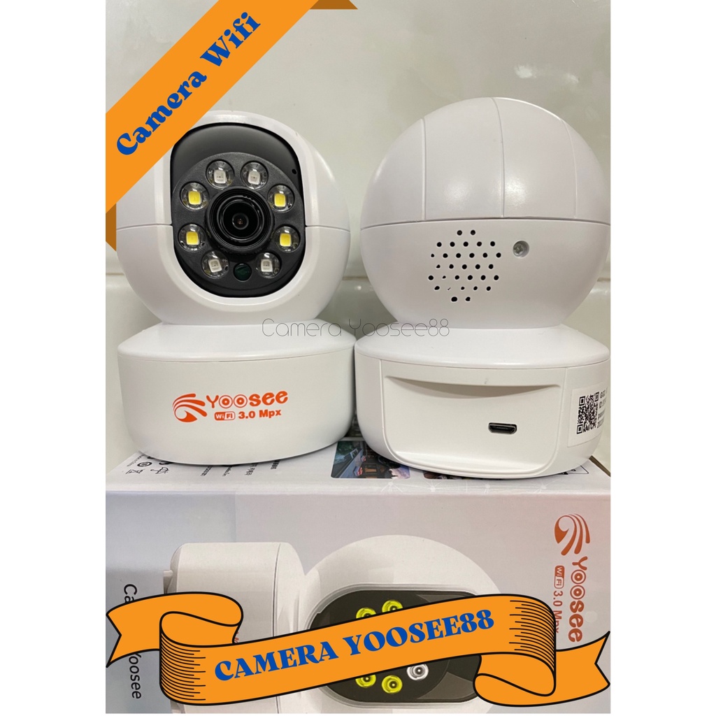 Camera wifi YooSee trong nhà  1080p - Xoay 360 độ - Quan Sát Rõ Ngày Đêm CÓ MÀU - đàm thoại 2 chiều- BẢO HÀNH 12 THÁNG