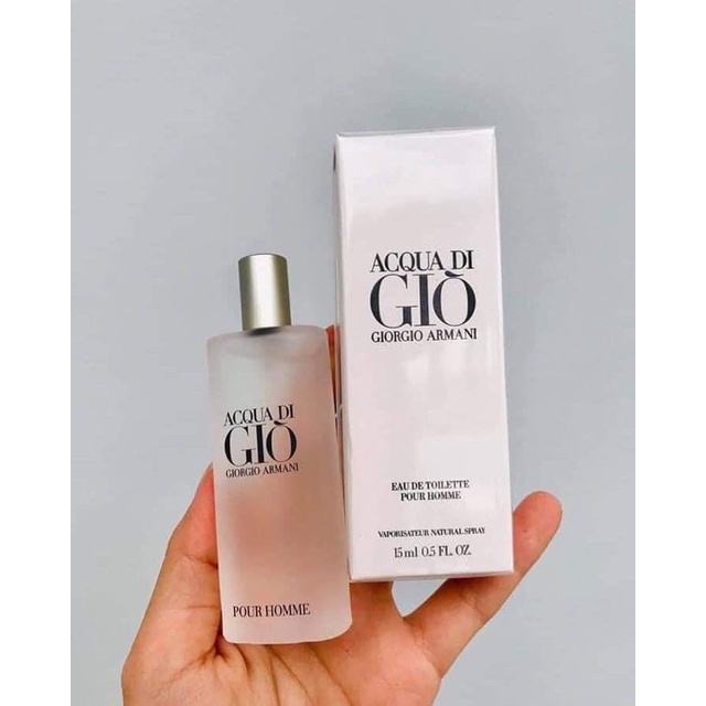 Nước hoa Acqua Di giò trắng mini 15ml