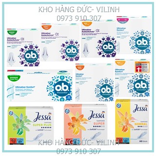 ( Đủ Bill+ che tên) BĂNG VỆ SINH TAMPON ĐỨC-KHO HÀNG ĐỨC