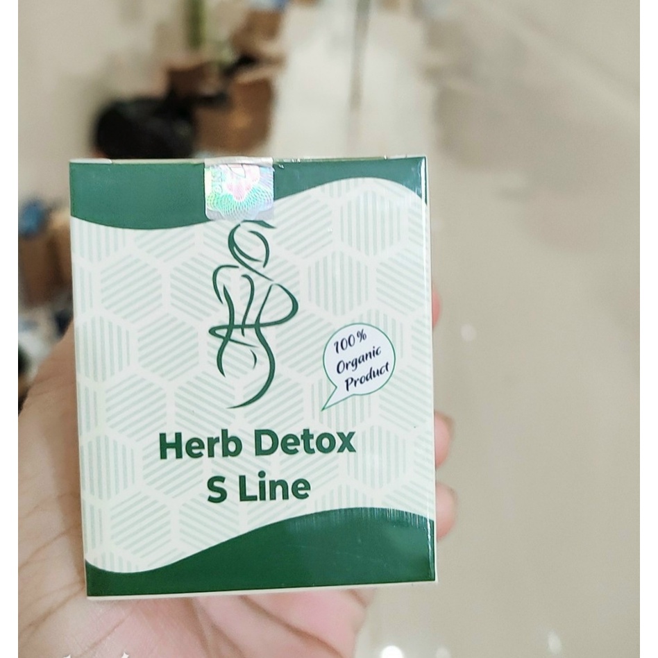 Chính Hãng- Viên Uống Detox Cell Vic Hỗ Trợ Giảm Mỡ Bụng Herb Detox S Line - Hộp 55 viên