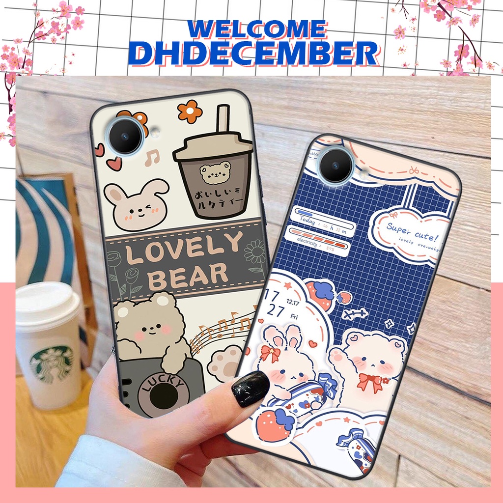 Ốp lưng Realme C30 / C30S in hình nice ,good luck happy ốp xinh viền dẻo đẹp chất