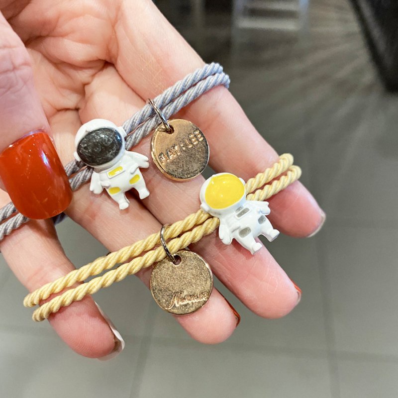 2 Vòng Tay Nam Châm Hình Phi Hành Gia Cho Cặp Đôi