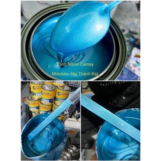 Màu sơn Xanh Nitron Camay Hệ 1K ( Sơn Oto Xe Máy )MaiThànhĐạt