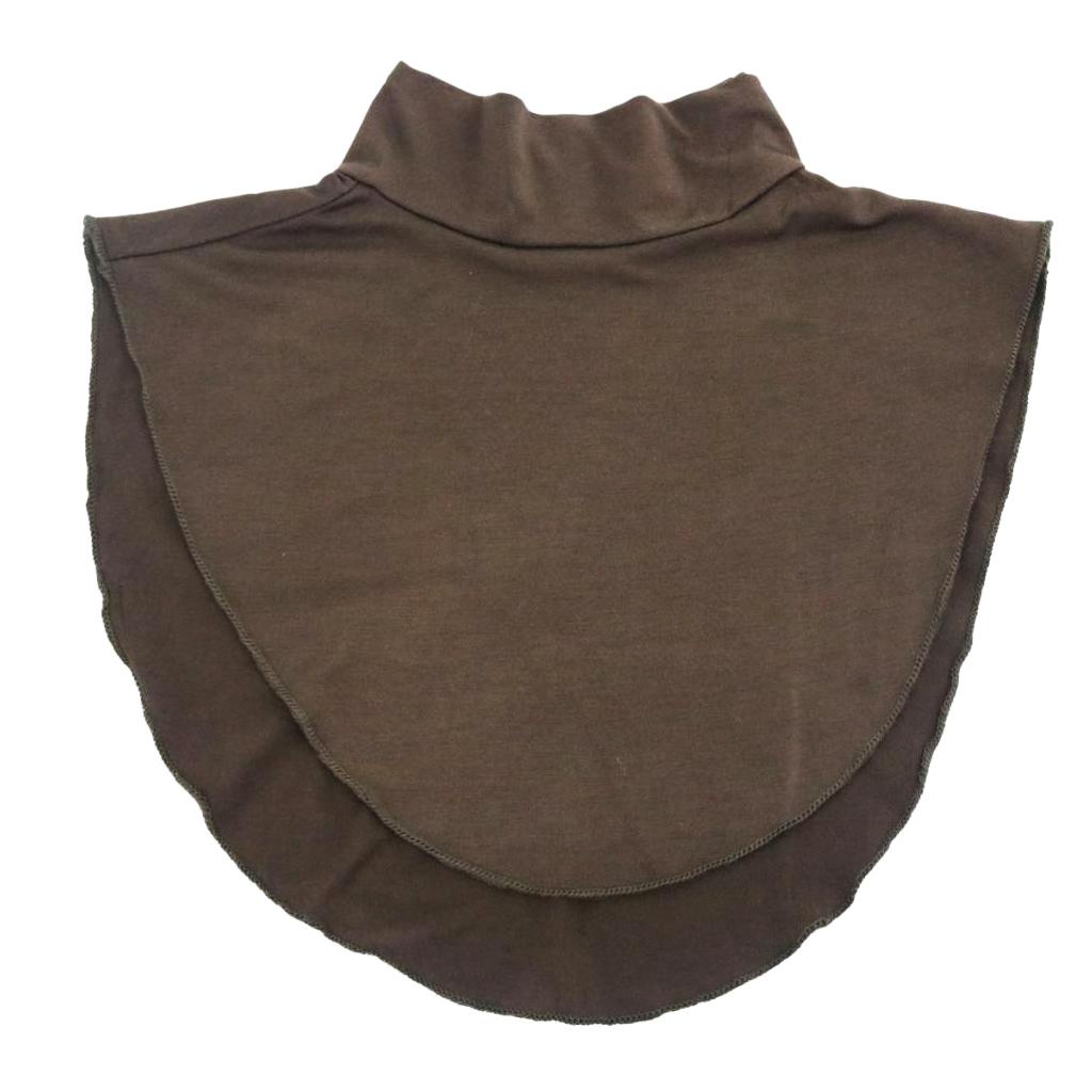 Cổ Áo Rời Cổ Lọ Màu Xanh Lá Cây Cho Nữ