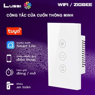 Công tắc điều khiển cửa cuốn thông minh wifi Tuya