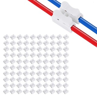 Combo 50/100 cút nối dây điện, kẹp nối dây đôi ch2 ch-2