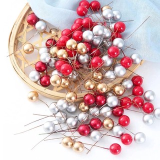 Quả tròn nhí phụ kiện trang trí giáng sinh, noel