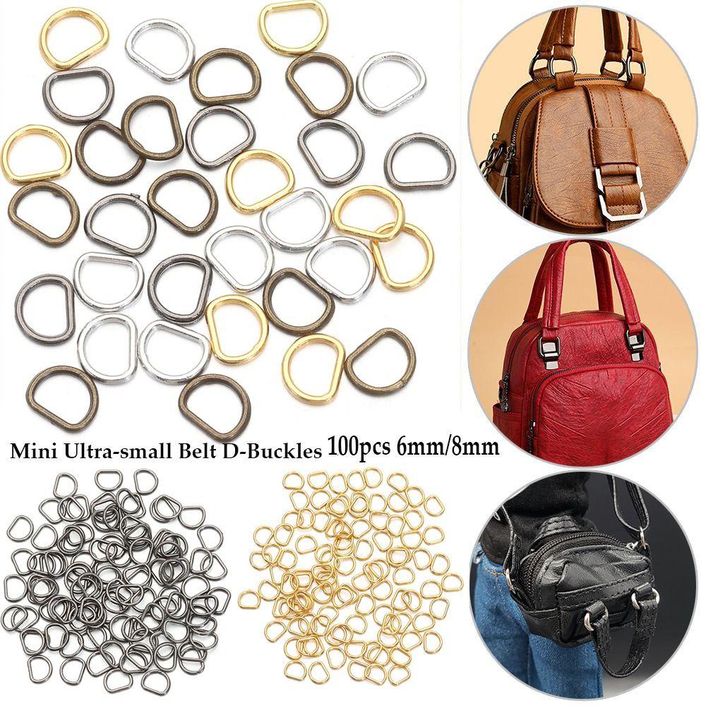 CHOOKEY Set 100 Túi Đựng Búp Bê Mini Siêu Nhỏ D-Buckle Mới Nhất