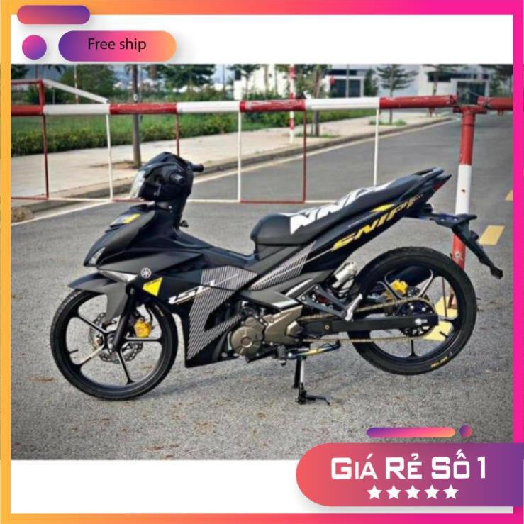 FREE SHIP + QUÀ TẶNG Tem rờiExciter 150 ĐEN