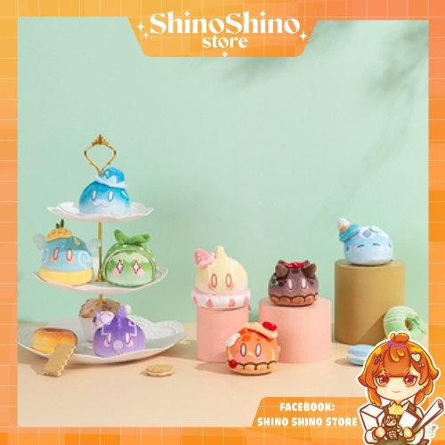 [có sẵn] đồ chơi squishy slime phiên bản tiệc tráng miệng genshin impact official chính hãng