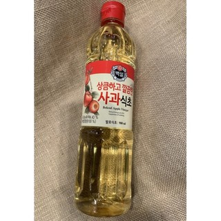 Dấm táo beksul hàn quốc 900ml - 사과식초 900ml