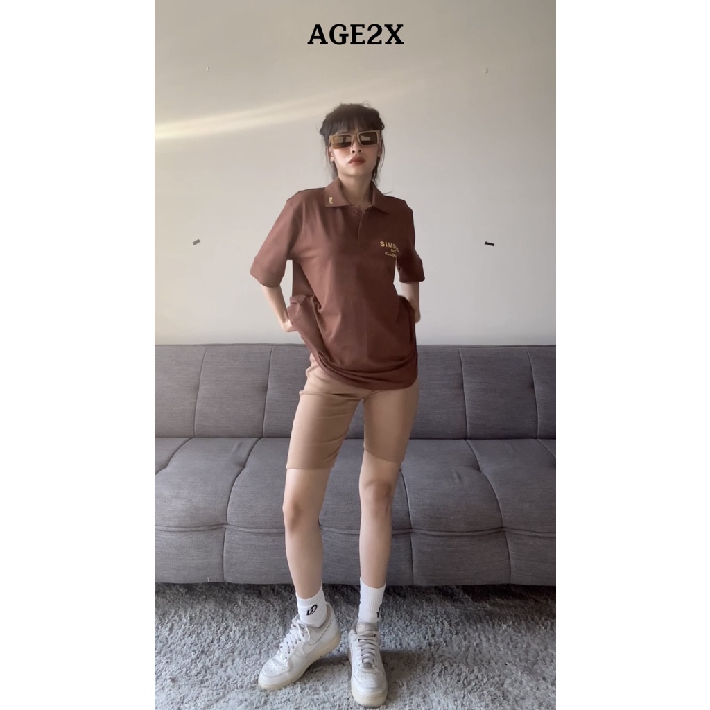 Quần biker nữ AGE2X hàng VNXK, Legging Lửng, siêu hack dáng