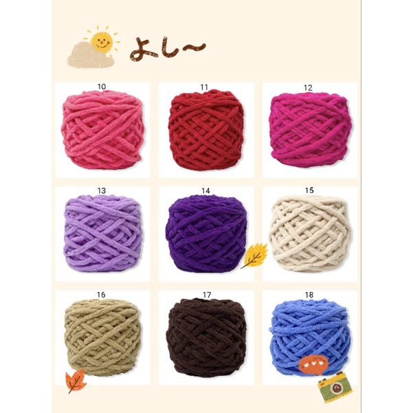 🍀 Len Nhung Đũa sợi to tròn móc khăn choàng,áo,nón mùa lạnh