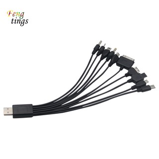 Dây Cáp Sạc USB Đa Năng 10 Trong 1