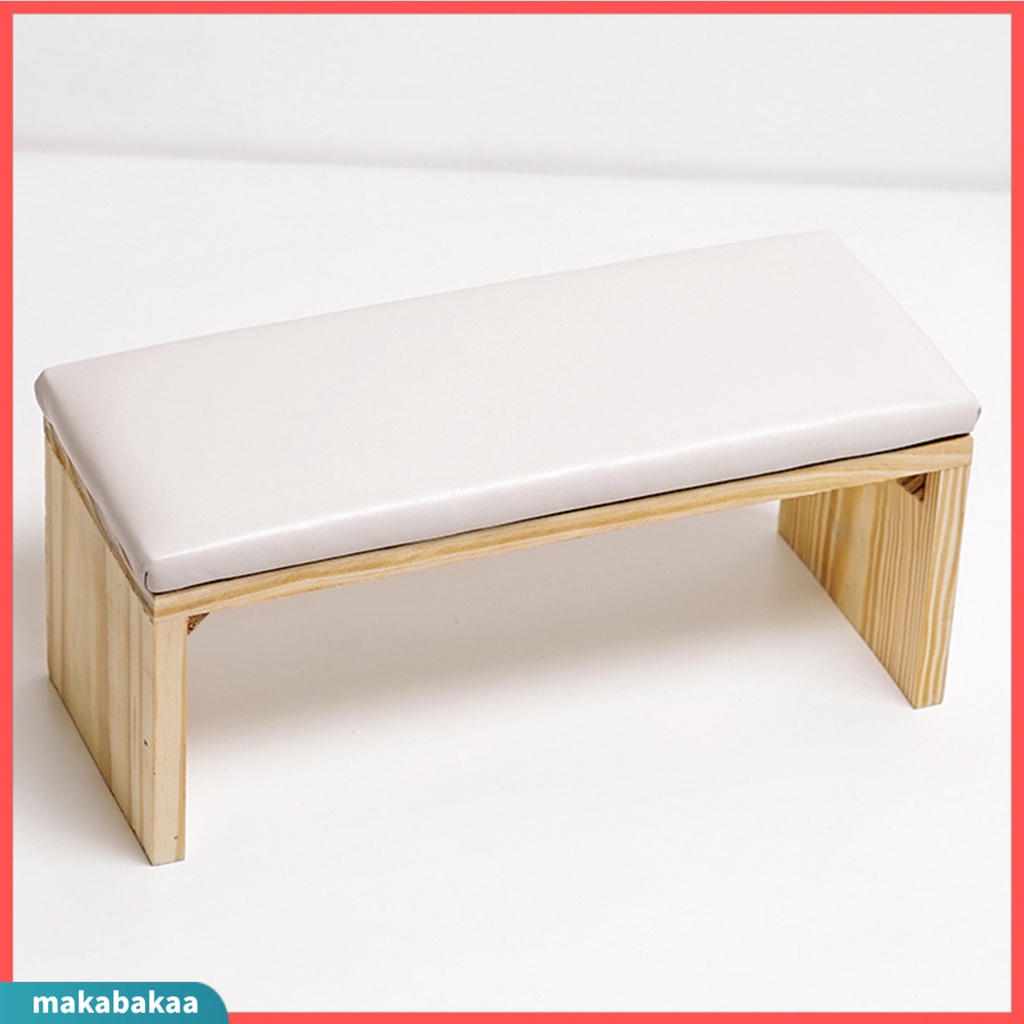 Cá Tuyết| Gối Kê Tay Làm Móng Giả Gỗ Hai Lớp Dành Cho Nữ