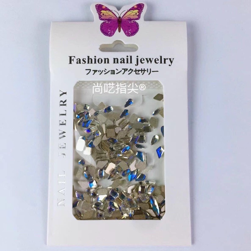 Đá kiểu chân bằng 100 viên mix mẫu