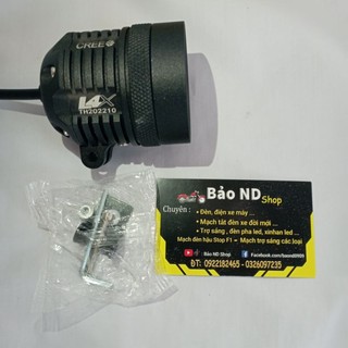 Đèn trợ sáng l4x cree t6 chóa sâu mẫu mới siêu sáng