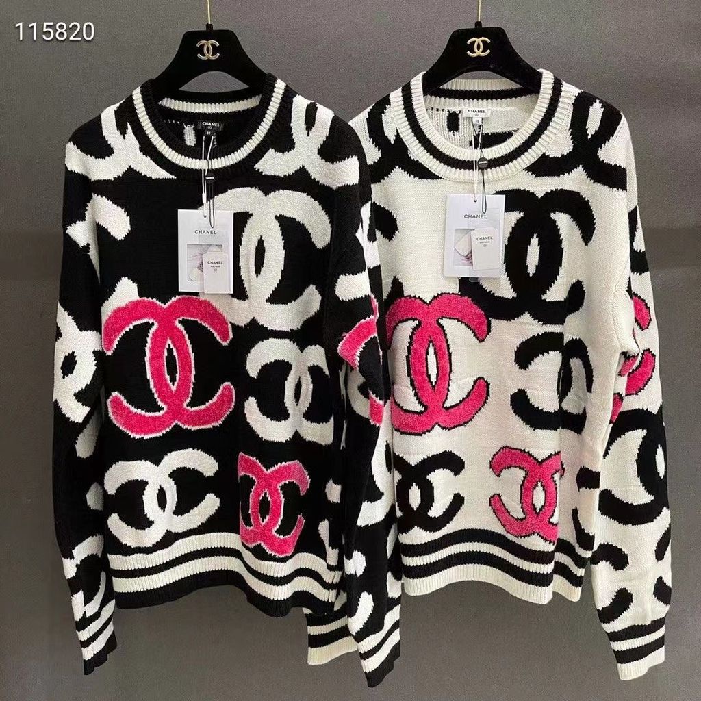 Hàng Có Sẵn!Chane!Áo Khoác Cardigan Dệt Kim Dáng Rộng Thiết Kế Mới Thời Trang Dành Cho Cặp Đô