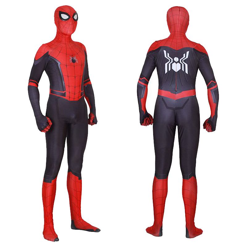 Trang phục Spiderman Far From Home Trang phục siêu anh hùng Zentai Suit Spiderman Nam Cosplay Trang phục nữ Jumpsuit Carnival Party