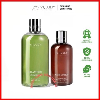 COMBO Dầu Gội Bưởi Vi Jully + tặng kèm 1 xịt dưỡng tóc Vi Jully