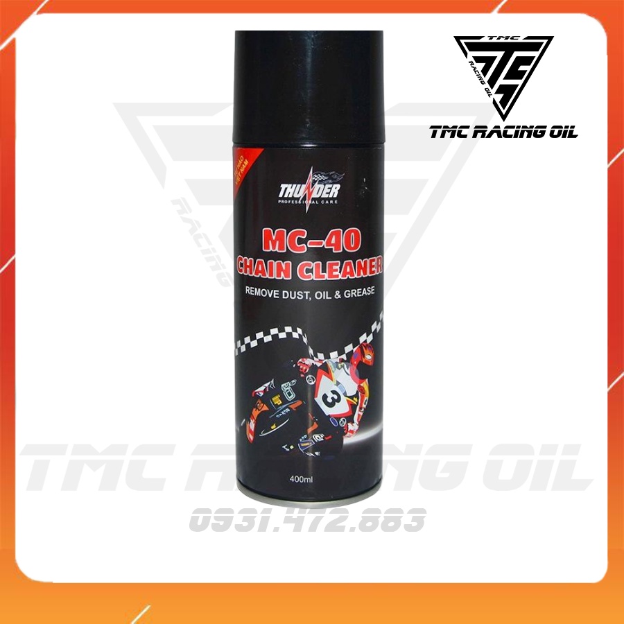 Chai xịt rửa sên Thunder MC - 40 CHAIN CLEANER 400ml