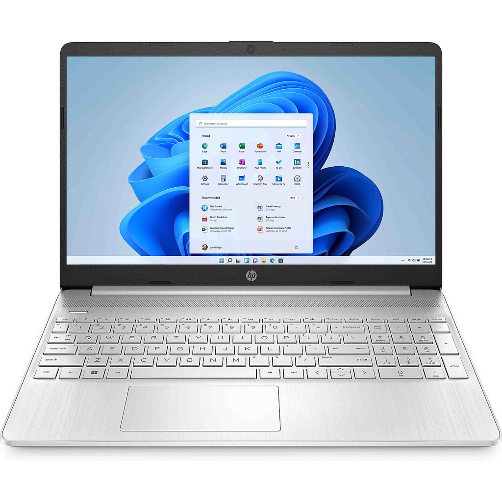 Laptop HP 15s-fq5080TU (6K7A0PA) (i5-1235U |8GB |256GB | Intel Iris Xe Graphics |15.6' FHD |Win 11) - Hàng Chính Hãng