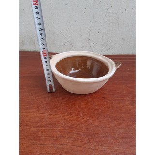 Nồi đất trán men  c6xR16cm ( không nấu )