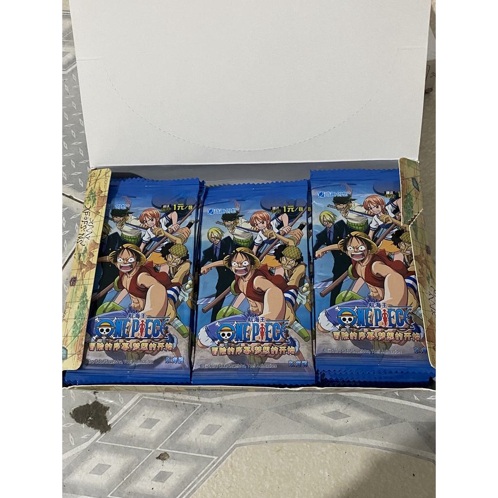 36 Mẫu Set 180 Ảnh Thẻ Nhân Phẩm One Piece Pack Card In Hình Nhân Vật Anime Chính Hãng Toei Animation - Vua Hải Tặc