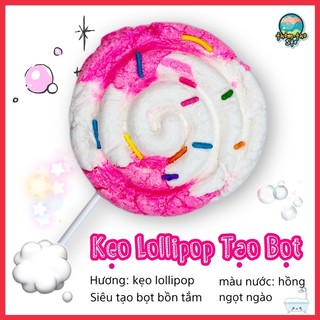 Viên tạo bọt bồn tắm kẹo lollipop, thơm tho sto, bánh tạo bọt, bubble bar