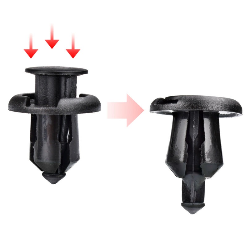 FENDER Set 50 Ốc Vít Nhựa Cho Xe Ô Tô honda