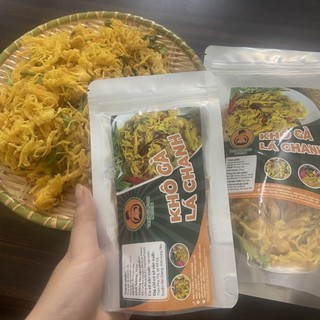 Khô Gà Lá Chanh túi zip 50gr, đồ ăn vặt siêu ngon