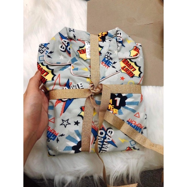 pijama cho bé hàng dư Sz 4-5T