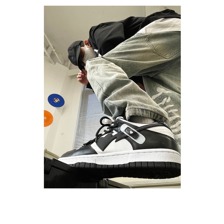 Giày Cat & Sofa Chính Hãng 🔴SIMPLE SNEAKER🔴 Giày Sneaker Cat Sofa Dunk Black Phong Cách Đường Phố