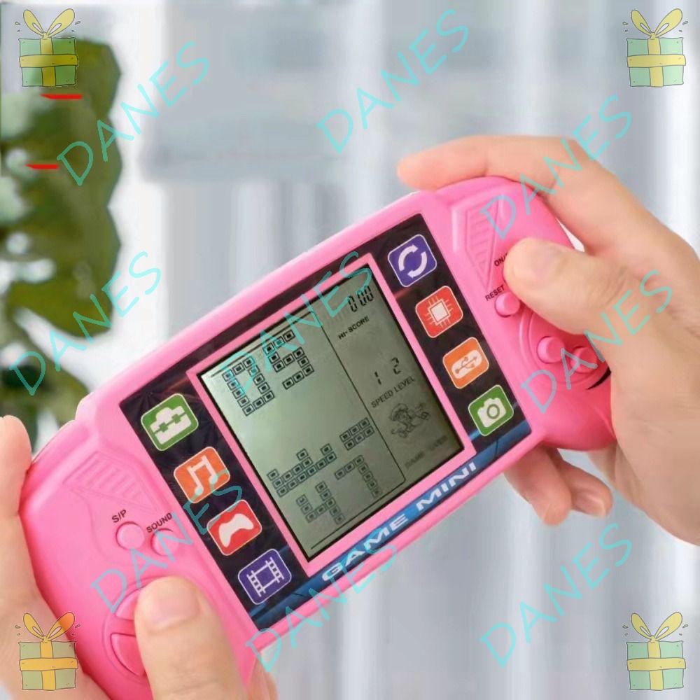 Trò Chơi Gạch Daanes|Máy Chơi Game Điện Tử Cầm Tay Cổ Điển Có Nhạc Cho Bé