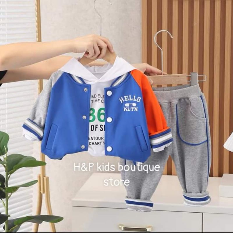 Set 3 chi tiết bomber