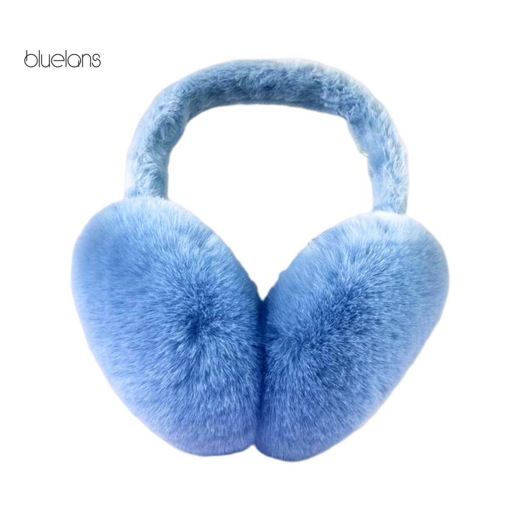 Vỏ Bọc Tai Nghe Giả Lông Thỏ Màu Sắc Ngọt Ngào Chống Biến Dạng