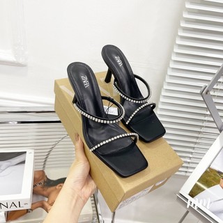 Guốc za•ra 2 quai đá fullbox