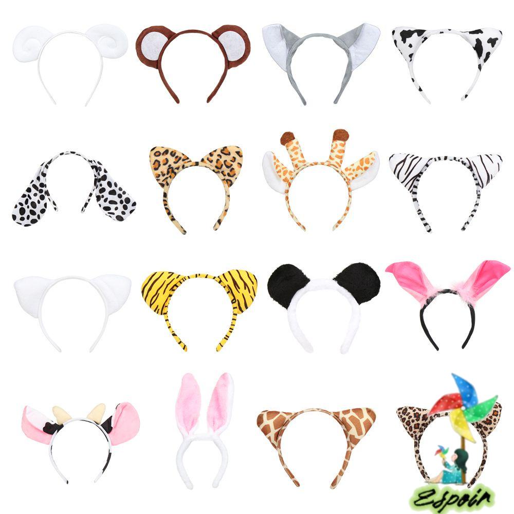 Băng Đô Tai Thú Hoạt Hình Nhồi Bông Đáng Yêu