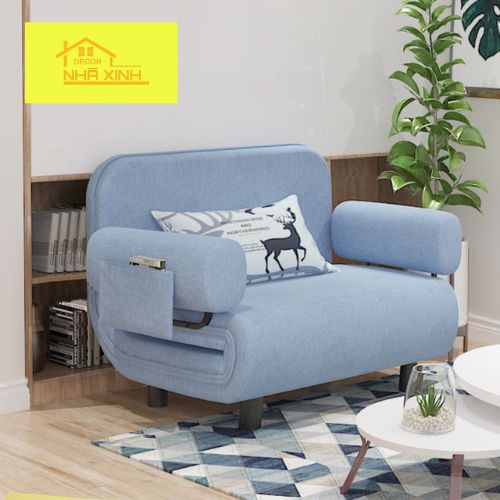Sofa Giường Gấp Gọn, Ghế Sofa Bed Đa Năng, Ghế Gấp 2 Trong 1, Điều Chỉnh 5 Mức Tựa Lưng Khác Nhau, Tặng kèm 2 gối 300k | BigBuy360 - bigbuy360.vn