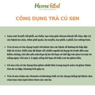 Trà củ sen 150gr
