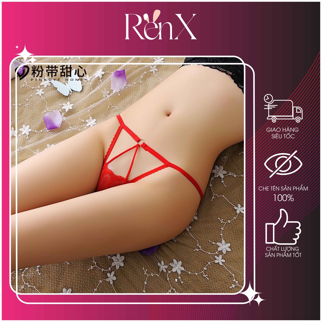 Quần Lót Dây Lọt Khe Phối Ren - RenX - Q2022