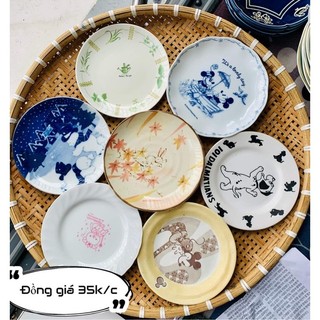 Dĩa gốm Nhật nhiều mẫu đẹp