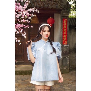 BIGSIZE HIẾU HIẾU ( Set cổ tàu Tết kèm quần 55-100kg )