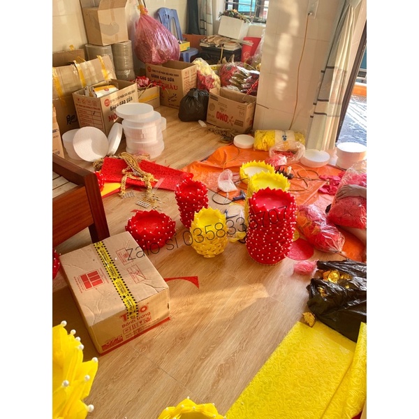 Đế trưng bày oản - làm tháp bánh tài lộc